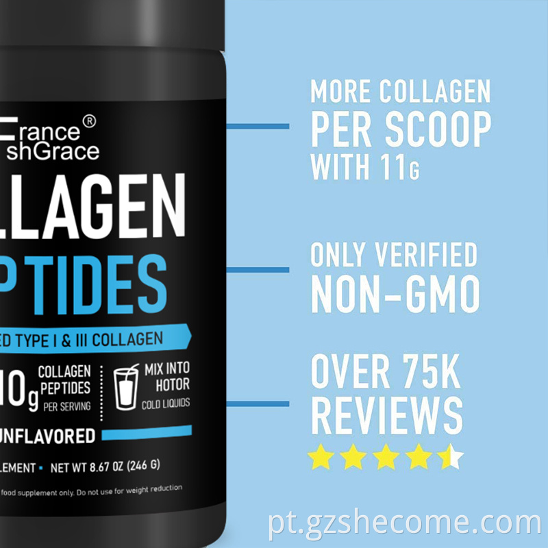 Fish collagen peptide powder